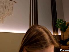 Blonde Miablush teases hard in latest cam