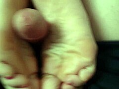 Provocative What's Behind This Teasing Footjob Clip?