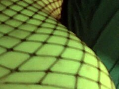 Latina teen's wild double thrill