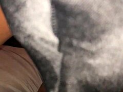 wife teases with subtle moves in private moment