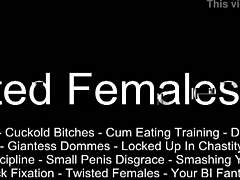 Femdom Spanking and Bondage