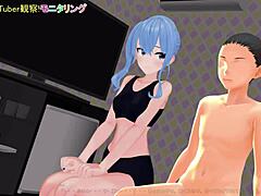 MMD Vtubers' steamy solo play