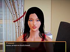 Cartoon Ass Tease in Family Tale