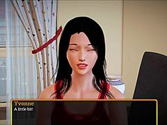 Cartoon Ass Tease in Family Tale