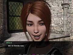 Redhead’s Fingering Session In Knight’s Tale