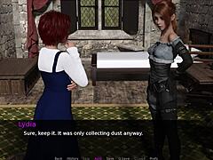 Redhead’s Fingering Session In Knight’s Tale