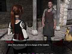 Redhead’s Fingering Session In Knight’s Tale