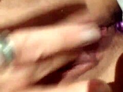 Mizz Dizzle Teases in Solo Homemade Fun