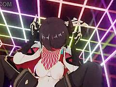 Masked Femdom Dominates in 3D Fantasy