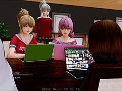 harem hotel 291 turns into wild bedroom fun