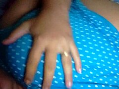 Latina teen’s raw solo arousal this morning