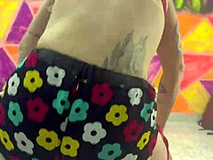 punk chick's deep outdoor thrill