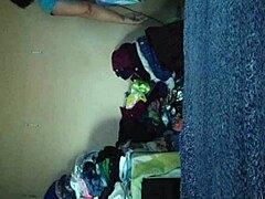 Latina teen’s raw solo arousal this morning