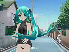 Hatsune Miku's 3D nude dance