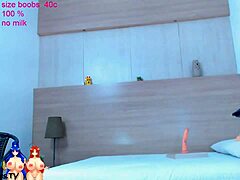busty camgirl dances in longing