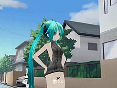 Hatsune Miku's 3D nude dance