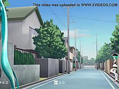 Hatsune Miku's 3D nude dance