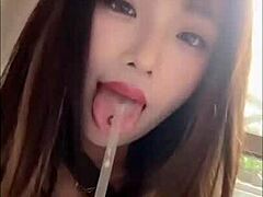 Asian Models’ Intimate Solo Moments