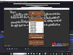 a hentai game with busty anime action
