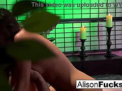 Alison’s Chest Shakes in Fierce Action