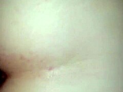 Wife's Alluring Ass Bent Over With Vibrator