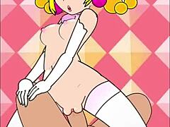Hentai Babe Rides Hard In Stockings