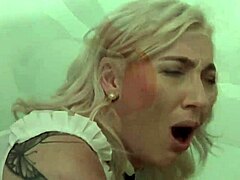 Blonde Louane's Intense Double Action