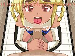 fuugetsuin's tempting creampie in game center