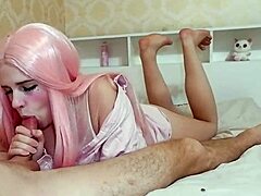 Petite Princess with Sultry Oral Treat