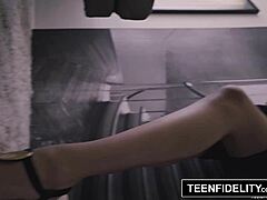 teen's raw facial after bdsm