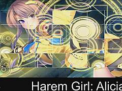 Alicia shines in free Hentai game.