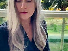 Blonde Model's Exotic Playtime