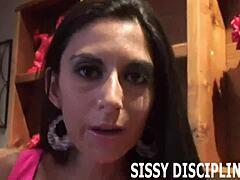 Sissy’s pressured mouth reveal