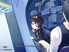 teasing hentai moments in anime style