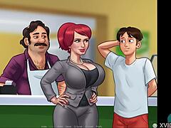 redhead passion in summertime saga
