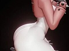 Elphelt's Curves in Hentai Action