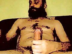 Masturbating Artistically with Hugles Andre's Touch