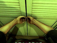Naomi's curves in Halloween VR