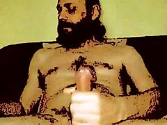 Masturbating Artistically with Hugles Andre's Touch