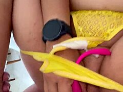 Married beauties shine in cumshot moments
