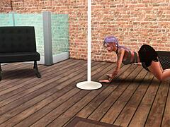 3d dancer's endless intimate showers