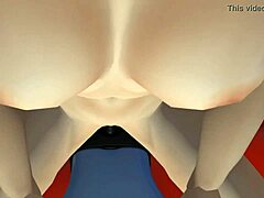 Elf Rides Dildo in Steamy Animation