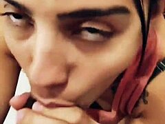 Mi Novia Gives Real Video Blowjob to Me