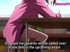 Schoolgirl Redhead’s Hidden Hentai Secrets
