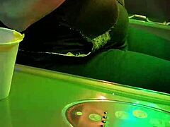 Slutty MILF Fucked Hard in Solarium Without Bra