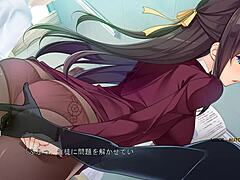 Black Beauty Blowjob In Stockings Chikan Ochi