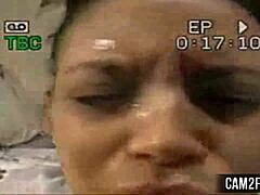 Teen craves hard facials in rough play