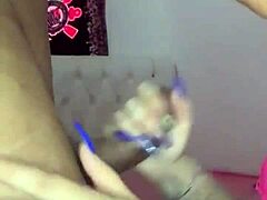 BLONDE'S MESSY SURPRISE