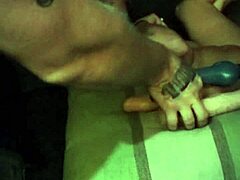 Brunette MILF’s steamy action