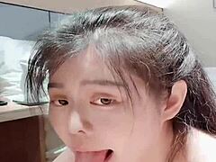 Ever seen an extreme deepthroat with gagging tears?